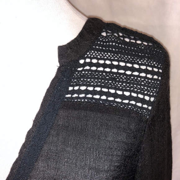 Renee C. Crochet Accented Blouse - Picture 8 of 11